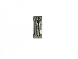20 darabos fém iránytű készlet, 170mm, szürke, United Office - Img 2