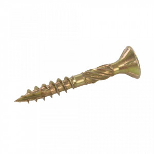 200 darabos facsavarkészlet, fa repedésgátló, 4x30mm, torx fej, bitet tartalmaz, Fixman