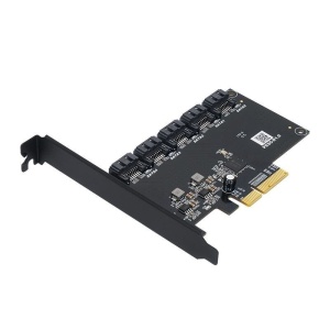Adapter, bővítő, 5 portos SATA 3.0, PCI- Express, ömlesztett termék, Orico - Img 2