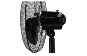 Állványos ventilátor, lapátok 40cm, 16", 40W, 3 teljesítményfokozat, BLACK, Descon, Descon, Descon - Img 4