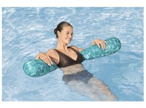 Bagheta gonflabila pentru piscina, 152 x 15 x 15 cm, husa textila, albastru, Bestway - Img 3