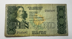 Bancnota - Africa de Sud, 10 Rand (1961–1978)
