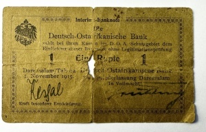 Bancnota Coloniala - Africa de Este Germana - 1 Rupie 2015