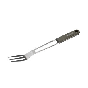 Barbecook BC-ACC-7025 furculiță pentru grătar în stil army, 38 cm, mâner verde khaki - Img 1