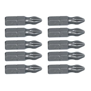 Biti/varfuri Phillips PH2 x 25 mm, 10 buc -set