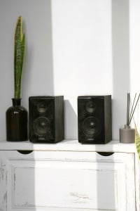 BOXE EDIFIER 2.0, RMS: 10W (2 x 5W), bluetooth, volum, 220V alimentare, black "R33BT-BK" - Img 4