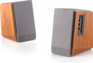 BOXE EDIFIER 2.0, RMS: 60W (2 x 13W, 2 x 17W), telecomanda wireless, volum, bass, treble, dual RCA, brown, "R1600TIII" - Img 4