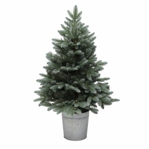 Brad artificial alimentat cu baterii, cu iluminare LED încorporată, înălțime 90 cm - Img 1