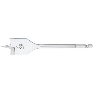 Burghiu lemn plat, 28 x 152 mm