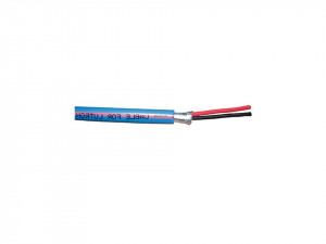 Cablu profesional pentru alimentare curent panouri comanda, interfon, yala electromagnetica, ecranat, 2 conductori, 152m, ecranat, Lutron - Img 1