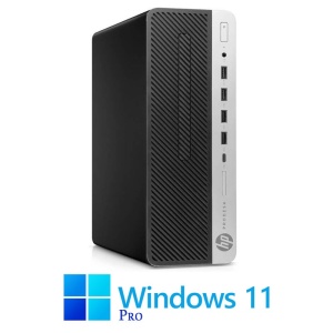 Calculator HP ProDesk 600 G4 SFF, Hexa Core i5-8500, 16GB DDR4, SSD, Win 11 Pro