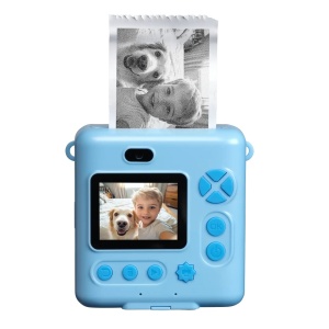 Camera foto pentru copii cu functie de poza instant pe hartie termica, afisaj LCD color, acumulator, model DINOZAUR, DENVER - Img 7