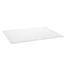 Capac pentru cutii de aluat pizza Polipropilena Alb 600x400 mm - Img 2
