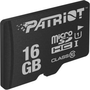 CARD MicroSD PATRIOT, 16 GB, MicroSDHC, clasa 10, standard UHS-I U1, "PSF16GMDC10" - Img 2