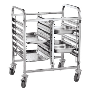 Carucior mobil dublu - 12 x GN 1/1 HENDI, 810x610x(H)960mm