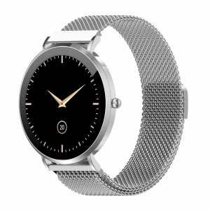 Ceas Smartwatch Denver SWC-394S Silver, Ecran AMOLED 1.32", curea metalica, Bluetooth Calling, autonomie pana la 5 zile - Img 11