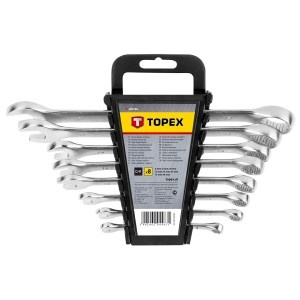 Chei combinate fixe - inelare 6-19 mm, 8 buc -set