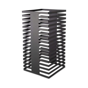 Coloana bufet Skiatos, 17 nivele,Fine Dine, negru 250x250x500mm