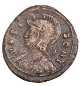 Comemorativa Roma - ROMULUS si REMUS ( 330-334 AD ) - Moneda Antica Romana