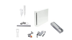 Consola jocuri NINTENDO Wii in cutia originala cu toate accesoriile, model RVL-001 (EUR), completa, 1 controller + 1 nunchuk, sensor bar, second hand - Img 2