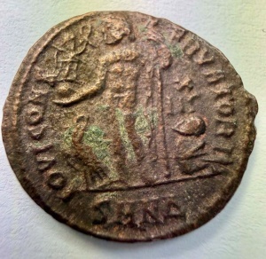 CONSTSNTINE II - CAESAR ( 317-320 )- Moneda Antica Romana - Img 2