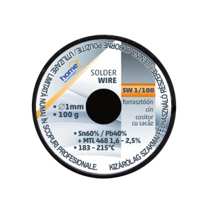 Cositor cu sacâz, 1 mm, 100g - Img 2