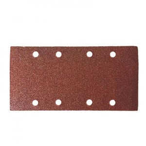 Csiszolópapír 92x182mm, 100gr, tépőzáras, 5db készlet, Dedra - Img 2