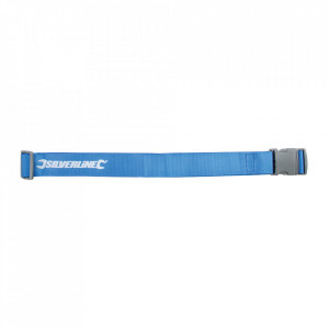 Curea securizare valize, troller, bagaje, 50 x 1800mm, Silverline - Img 2