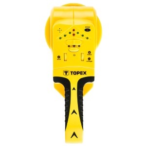 Detector 3 in 1 pentru stifturi/fire sub tensiune/metal, baterie 6F22, 9V