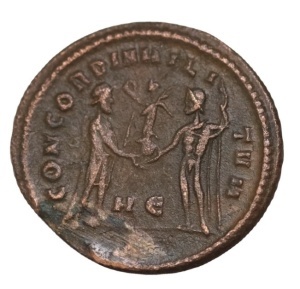 DIOCLETIAN ( 295-296 AD ) - Moneda Antica Romana - Img 2