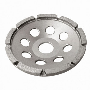 Disc diamantat segmentat, pentru slefuire beton, D=125 mm Dedra