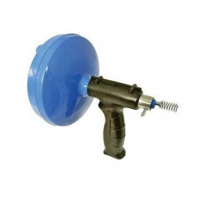 Dispozitiv desfundat canalizare, actionare manuala, cablu 6m, grosime 6mm , Silverline - Img 5