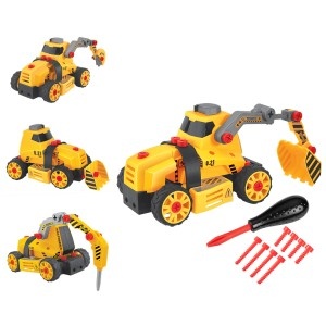 Excavator 4 in 1 pentru copii