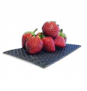Fekete nedvszívó papírkészlet gyümölcsökhöz, húsokhoz, zöldségekhez, 7,5 x 11cm, 1KG - Img 4