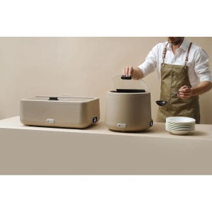 Fierbator pentru supa UNIQ, HENDI, 8L, Bej, 220-240V/500W, ø365x(H)325mm - Img 2