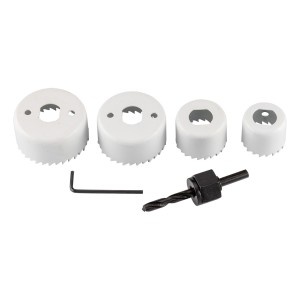 Freze cu adaptor, 32-54 mm, set 6 buc