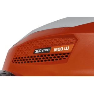 Fűnyíró, elektromos, 1600W, 36cm tárcsa, Dedra - Img 8