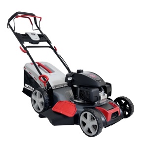 Fűnyíró vontatóval, benzinmotor, HONDA márka, kapacitás 201cm³, vágási szélesség 51cm, Dedra