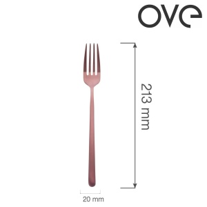 Furculiță de masă Amarone Bronze, OVE, 213 mm - Img 2