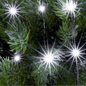 Ghirlanda microLED, 50 microLED alb rece - Img 1