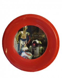 Gyermek mélytányér, műanyag, 165 mm, Star Wars, Lucasfilm, Lucasfilm