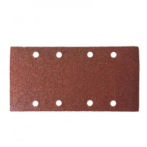 Hartie abraziva 92x182mm, 100gr, velcro, set 5buc, Dedra - Img 2