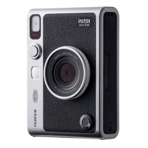 HYBRID instant fényképezőgép, Fujifilm Instax Mini EVO, FEKETE - Img 5