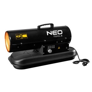Incalzitor industrial cu motorina 20kW, rezervor 19L, consum 1.9L/h, fara roti, flux aer 550m3/h