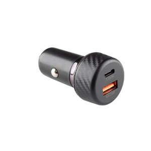 Încărcător rapid USB-A USB-C pentru mașină - Img 2
