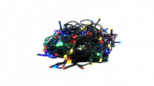 Instalatie brad Craciun , 100 becuri LED, 8m, lumina multicolora, 220v, 8 programe, VKTools - Img 2