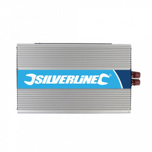 Inverter otthoni, autós, napelemes, 12v - 220v, 2000W, 2 x 1000W, usb 5V, Silverline - Img 5