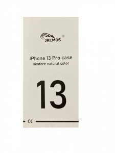 Iphone 13 Pro, 6.1", 6.1", átlátszó, szilikon védőburkolat - Img 2
