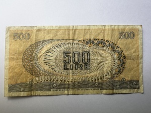 Italia - 500 lire 1970 - Img 2