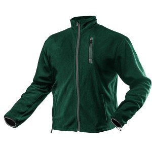 Jacheta din fleece, verde, marimea XL